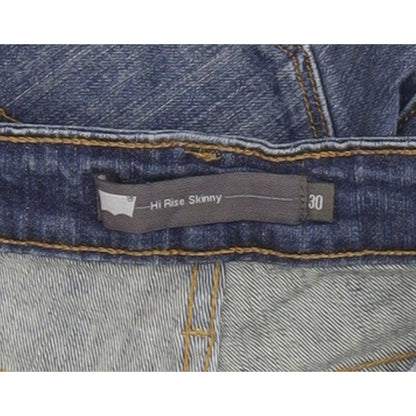 Levi's Women Blue Skinny Slim Stretch Jeans W30 L30