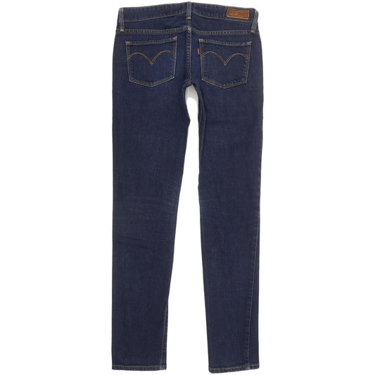 Levi's Slight Curve Women Blue Skinny Slim Stretch Jeans W25 L29