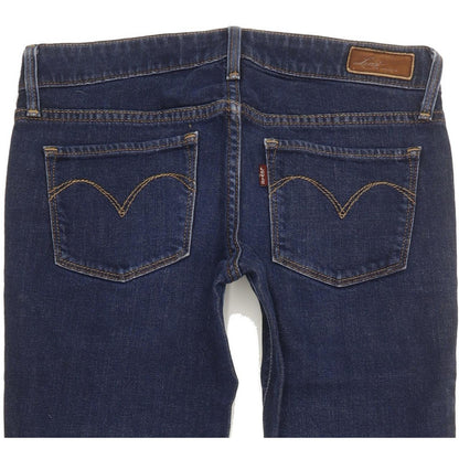 Levi's Slight Curve Women Blue Skinny Slim Stretch Jeans W25 L29