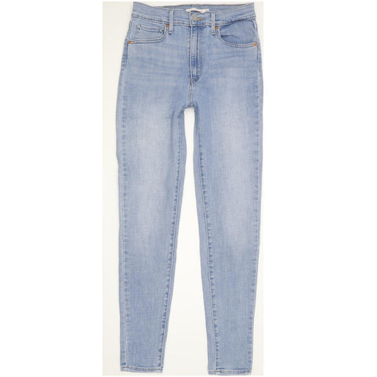 Levi's Mile Blue Skinny Slim Stretch Jeans High Waisted W28 L30
