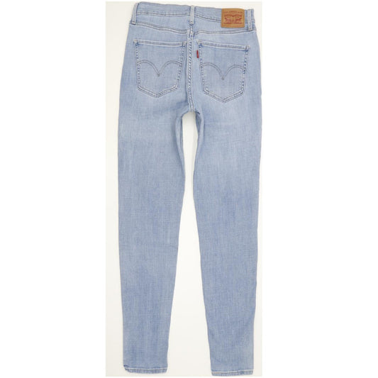 Levi's Mile Blue Skinny Slim Stretch Jeans High Waisted W28 L30