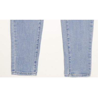 Levi's Mile Blue Skinny Slim Stretch Jeans High Waisted W28 L30
