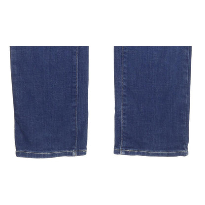 Levi's Demi Curve Women Blue Straight Slim Stretch Jeans W28 L30