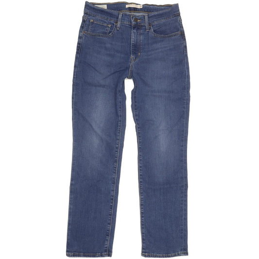Levi's 724 Women Blue Straight Slim Stretch Jeans W28 L28