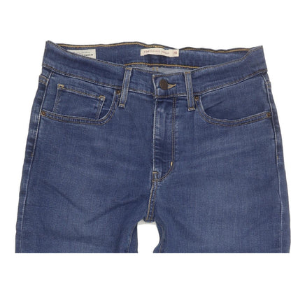 Levi's 724 Women Blue Straight Slim Stretch Jeans W28 L28