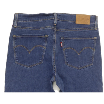 Levi's 724 Women Blue Straight Slim Stretch Jeans W28 L28
