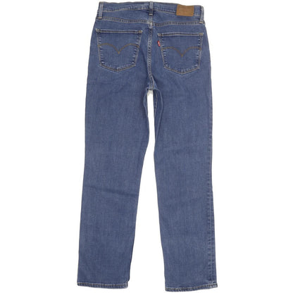 Levi's 724 Women Blue Straight Slim Stretch Jeans W28 L28