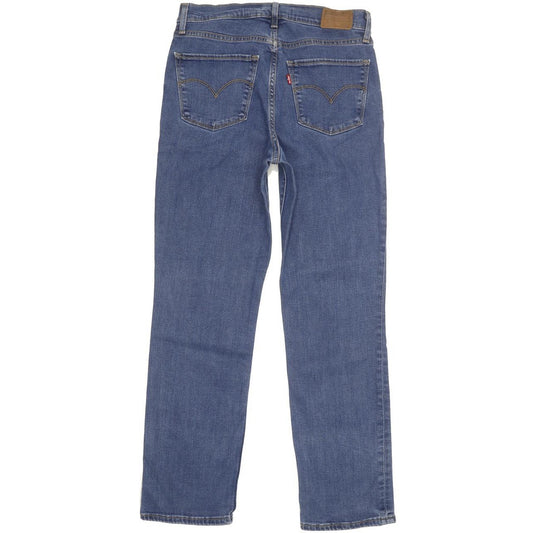 Levi's 724 Women Blue Straight Slim Stretch Jeans W28 L28