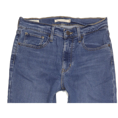 Levi's 724 Women Blue Straight Slim Stretch Jeans W28 L28