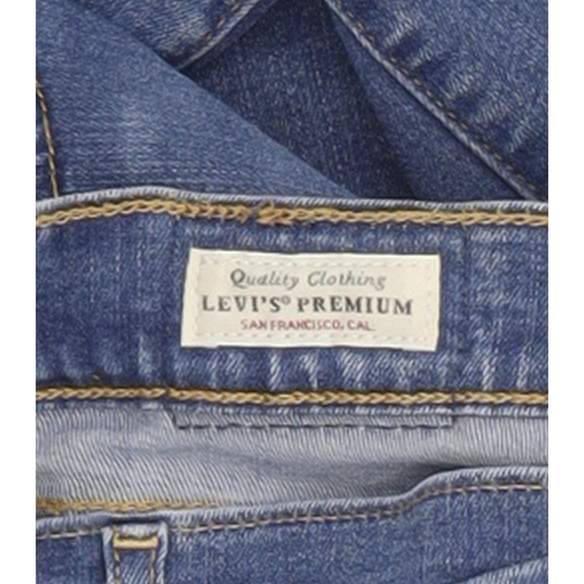 Levi's 724 Women Blue Straight Slim Stretch Jeans W28 L28