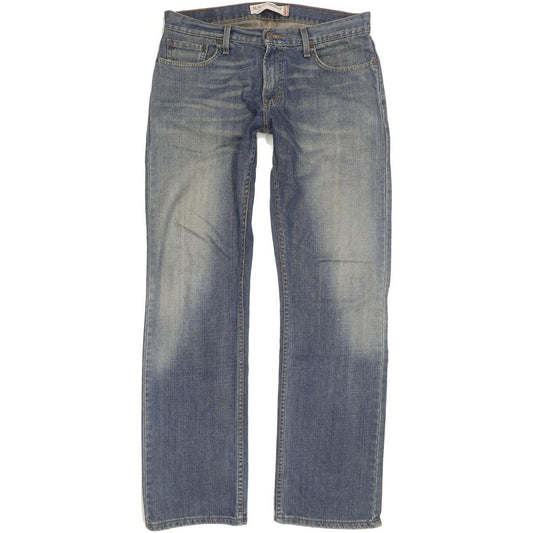 Levi's 514 Men Blue Straight Slim Jeans W34 L33