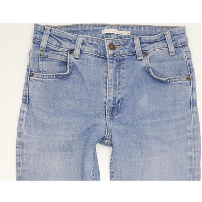 Levi's 721 Vintage Women Blue Skinny Slim Stretch Jeans W26 L29