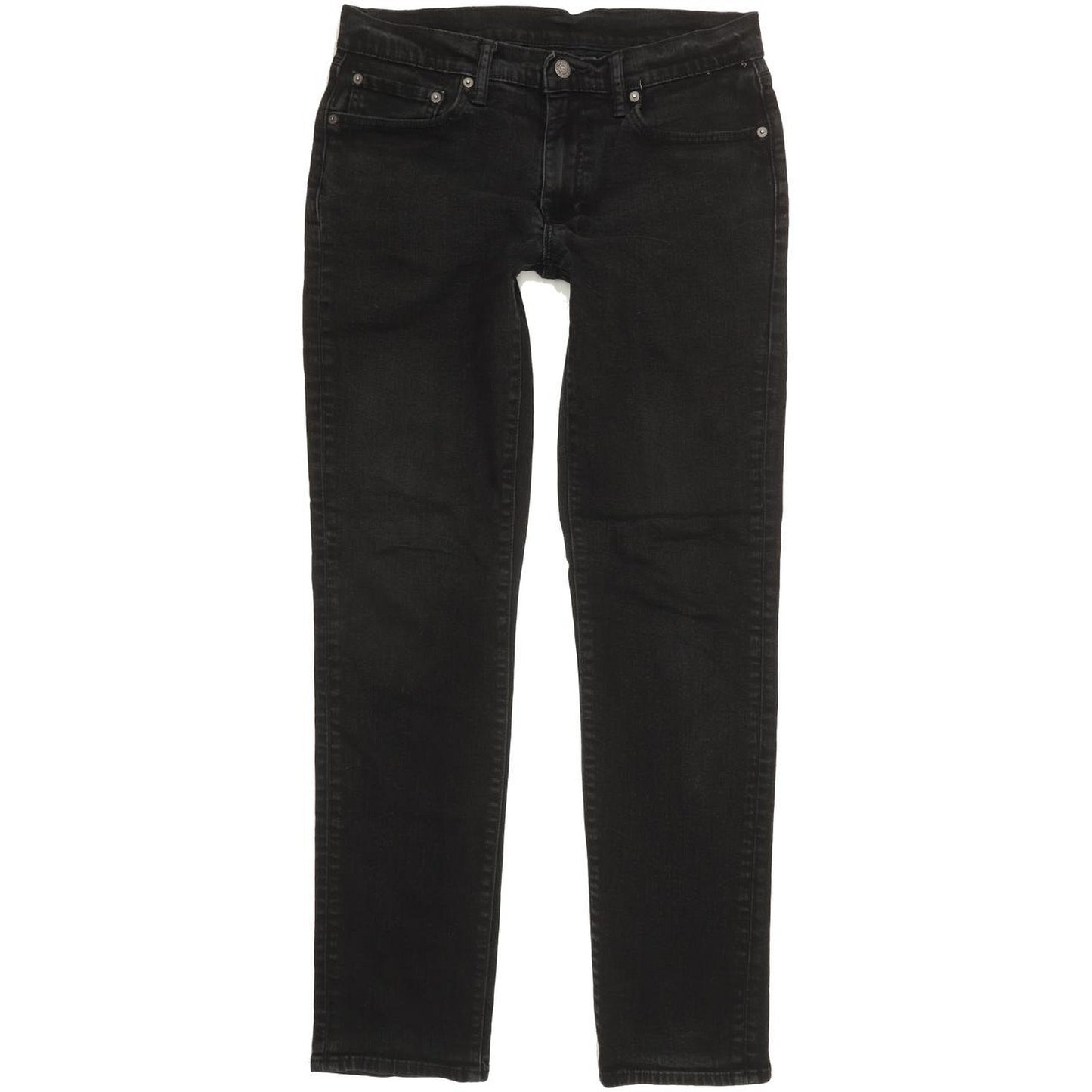 Levi's 511 Men Black Straight Slim Stretch Jeans W32 L32