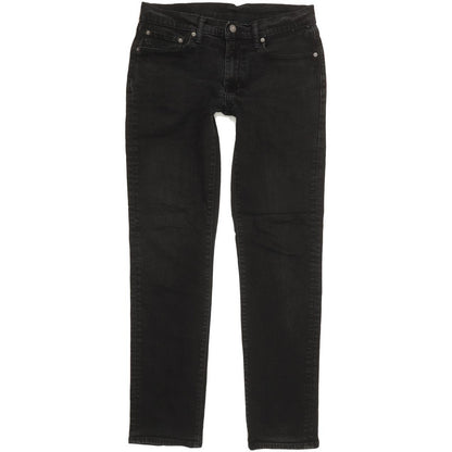 Levi's 511 Men Black Straight Slim Stretch Jeans W32 L32