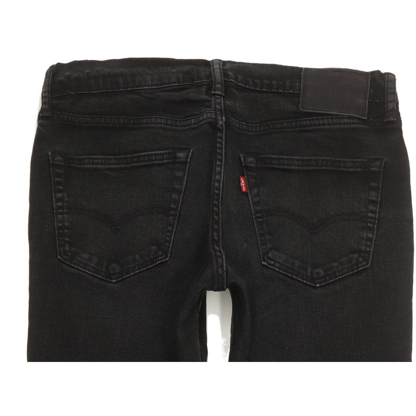Levi's 511 Men Black Straight Slim Stretch Jeans W32 L32