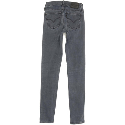 Levi's 710 Super Women Blue Skinny Slim Stretch Jeans W24 L28