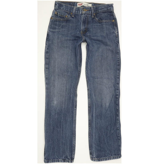 Levi's 514 Blue Straight Slim Jeans W27 L27