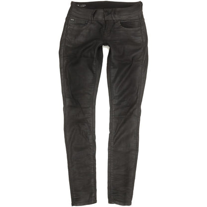 G-Star Lynn Mid Women Black Skinny Slim Stretch Jeans W27 L32