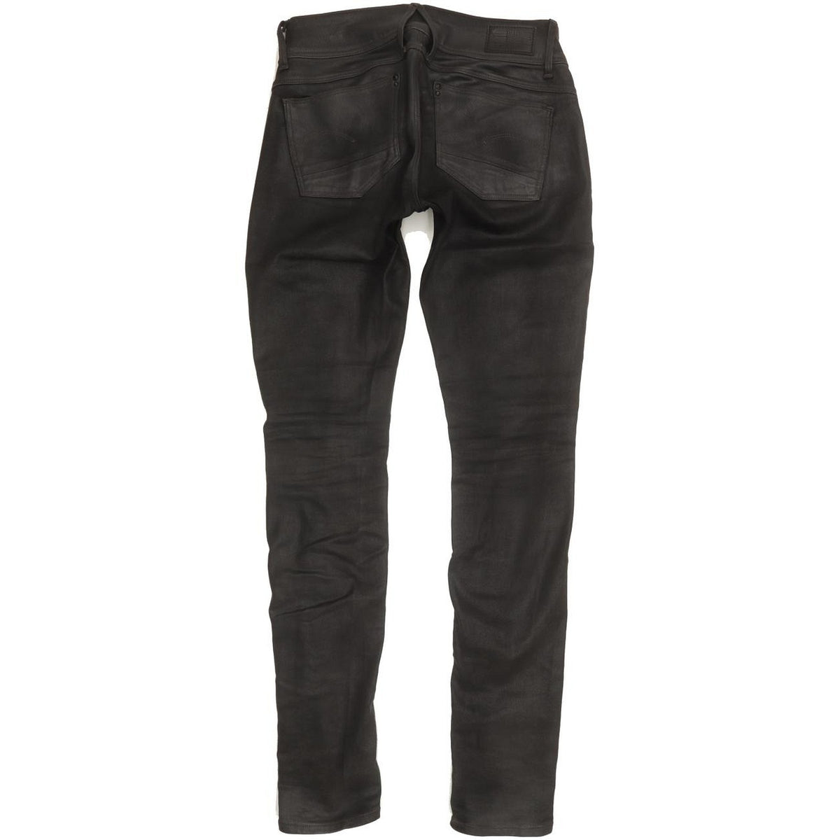G-Star Lynn Mid Women Black Skinny Slim Stretch Jeans W27 L32
