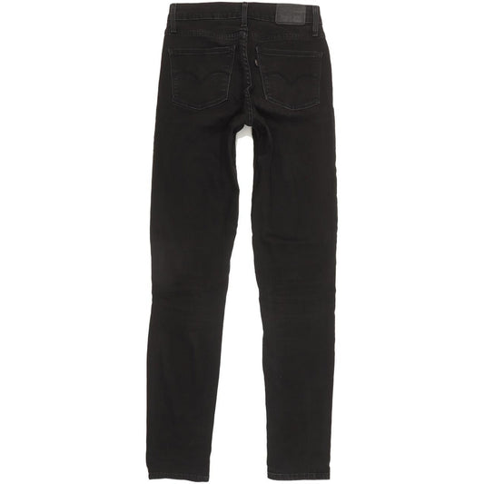 Levi's 311 Shaping Women Black Skinny Slim Stretch Jeans W26 L32