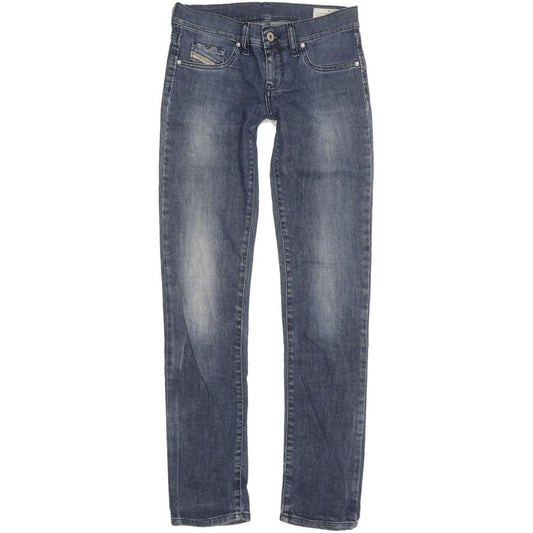 Diesel Livier J-ot Kids Blue Straight Slim Stretch Leggings W28 L30