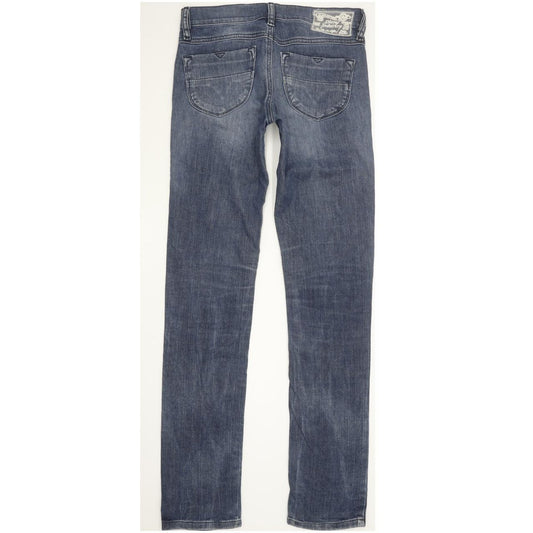 Diesel Livier J-ot Kids Blue Straight Slim Stretch Leggings W28 L30