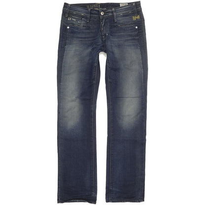G-Star Jock Women Blue Straight Loose Jeans W30 L32