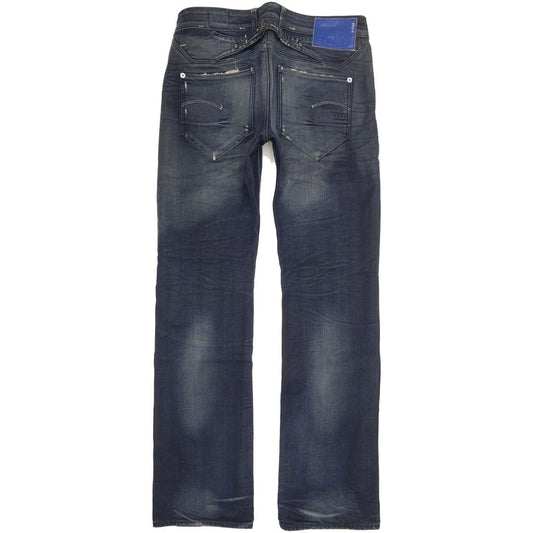 G-Star Jock Women Blue Straight Loose Jeans W30 L32
