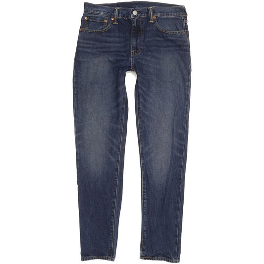 Levi's 512 Men Blue Tapered Slim Jeans W33 L31
