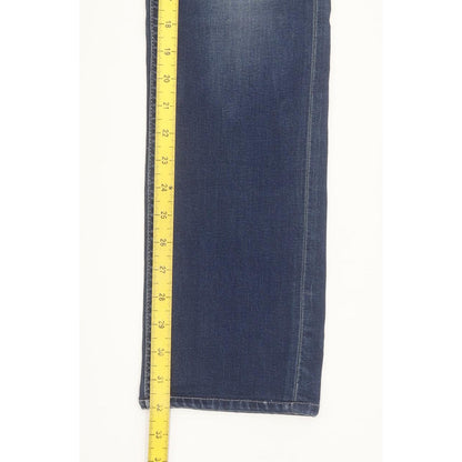 G-Star Attacc Women Blue Straight Slim Stretch Jeans W27 L32