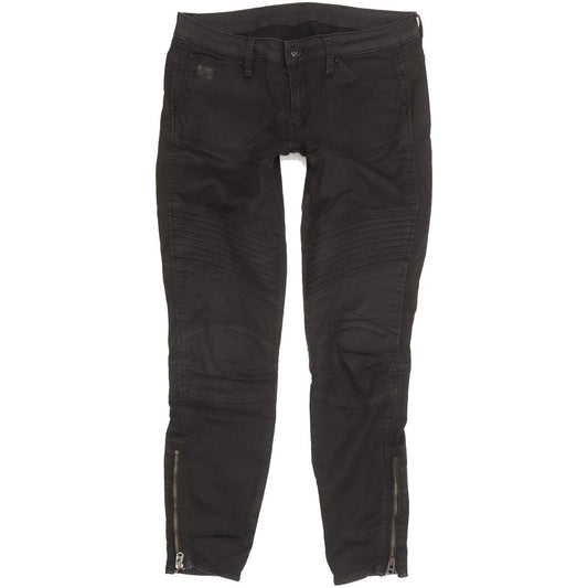 G-Star 5620 Custom Ankle Women Black Skinny Slim Stretch Jeans W28 L32