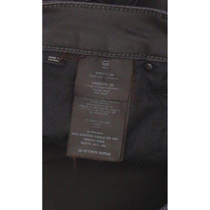 G-Star 5620 Custom Ankle Women Black Skinny Slim Stretch Jeans W28 L32