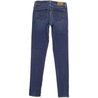 Levi's 710 Super Women Blue Skinny Slim Stretch Jeans W28 L29