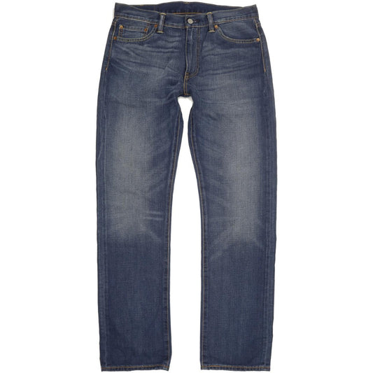 Levi's 504 Men Blue Straight Regular Jeans W33 L33