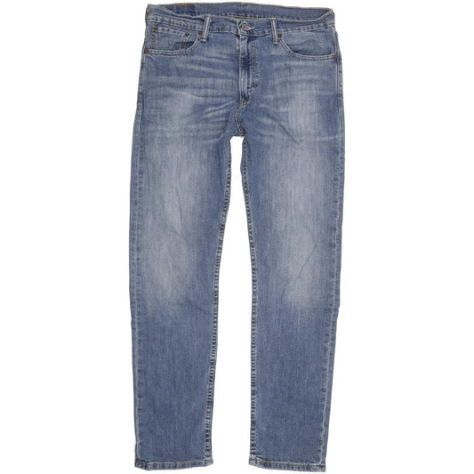 Levi's 508 Men Blue Straight Slim Stretch Jeans W33 L32