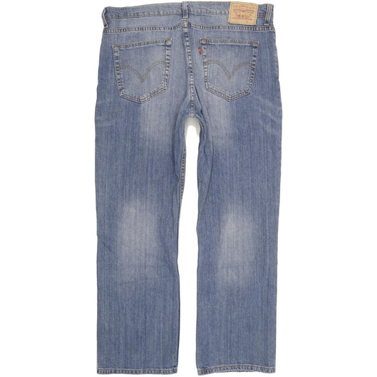 Levi's 752 Men Blue Straight Regular Stretch Jeans W38 L30
