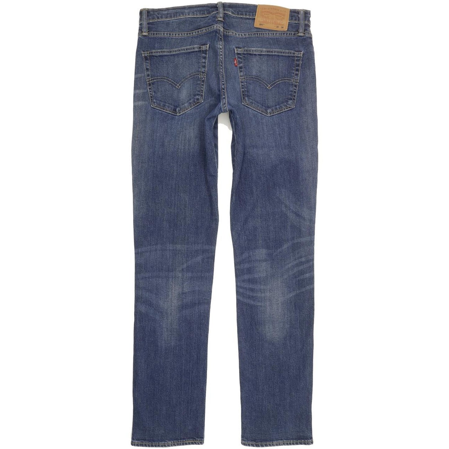 Levi's 511 Men Blue Straight Slim Stretch Jeans W33 L33