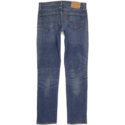 Levi's 511 Men Blue Straight Slim Stretch Jeans W33 L33