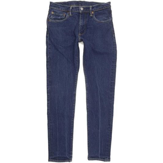 Levi's 512 Men Blue Tapered Slim Stretch Jeans W31 L30