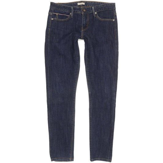 Levi's Women Blue Skinny Slim Boyfriend Stretch Jeans W26 L29