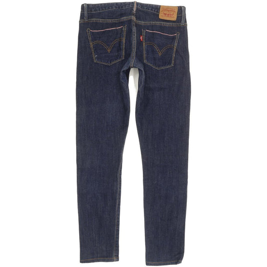 Levi's Women Blue Skinny Slim Boyfriend Stretch Jeans W26 L29