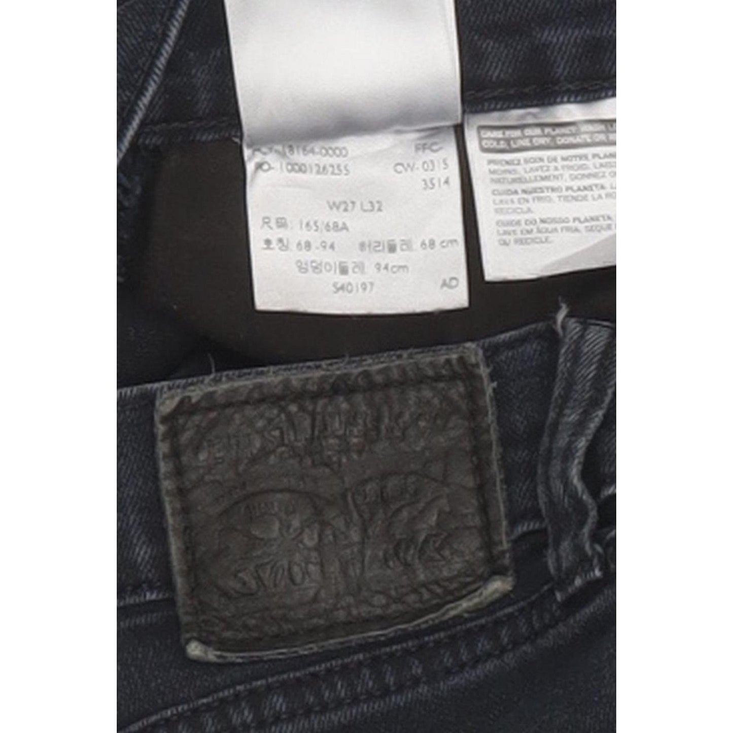 Levi's Women Navy Skinny Slim Stretch Jeans W27 L28