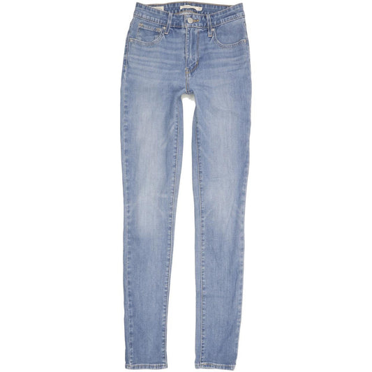 Levi's 721 Women Blue Skinny Slim Stretch Jeans W26 L31