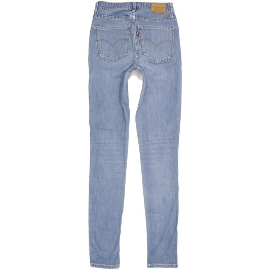Levi's 721 Women Blue Skinny Slim Stretch Jeans W26 L31