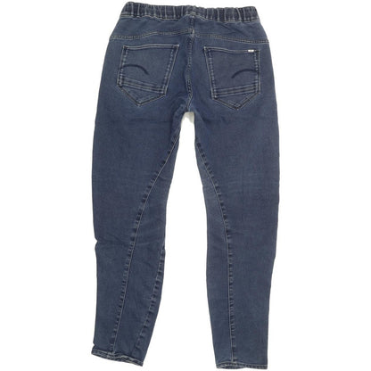 G-Star Arc 3D Sport Women Blue Tapered Loose Boyfriend Stretch Jeans W26 L32