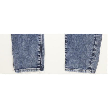 G-Star Lynn Mid Women Blue Skinny Slim Stretch Jeans W29 L30