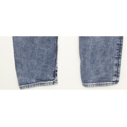G-Star Lynn Mid Women Blue Skinny Slim Stretch Jeans W29 L30