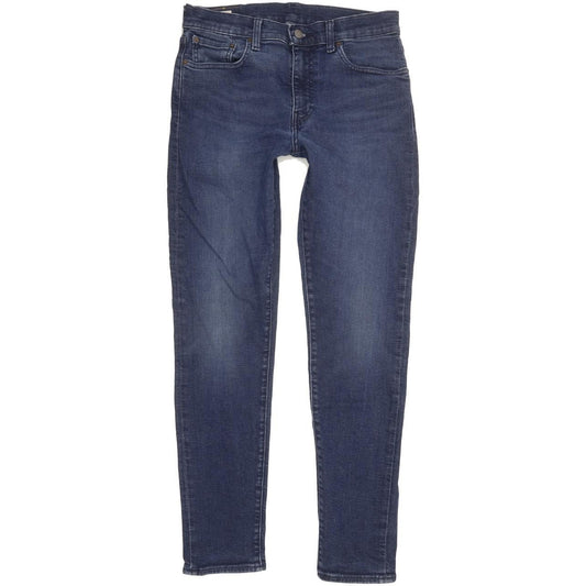 Levi's Men Blue Skinny Slim Stretch Jeans W33 L31