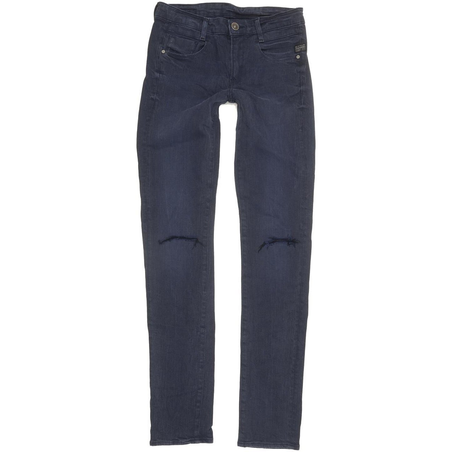 G-Star New Radar Women Blue Skinny Slim Stretch Jeans W27 L32