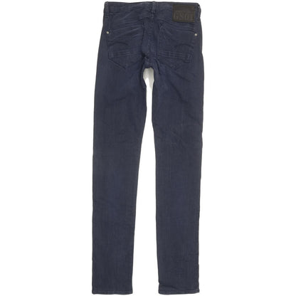 G-Star New Radar Women Blue Skinny Slim Stretch Jeans W27 L32